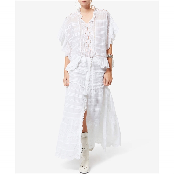 Isabel Marant Etoile Payton Top, Hvid